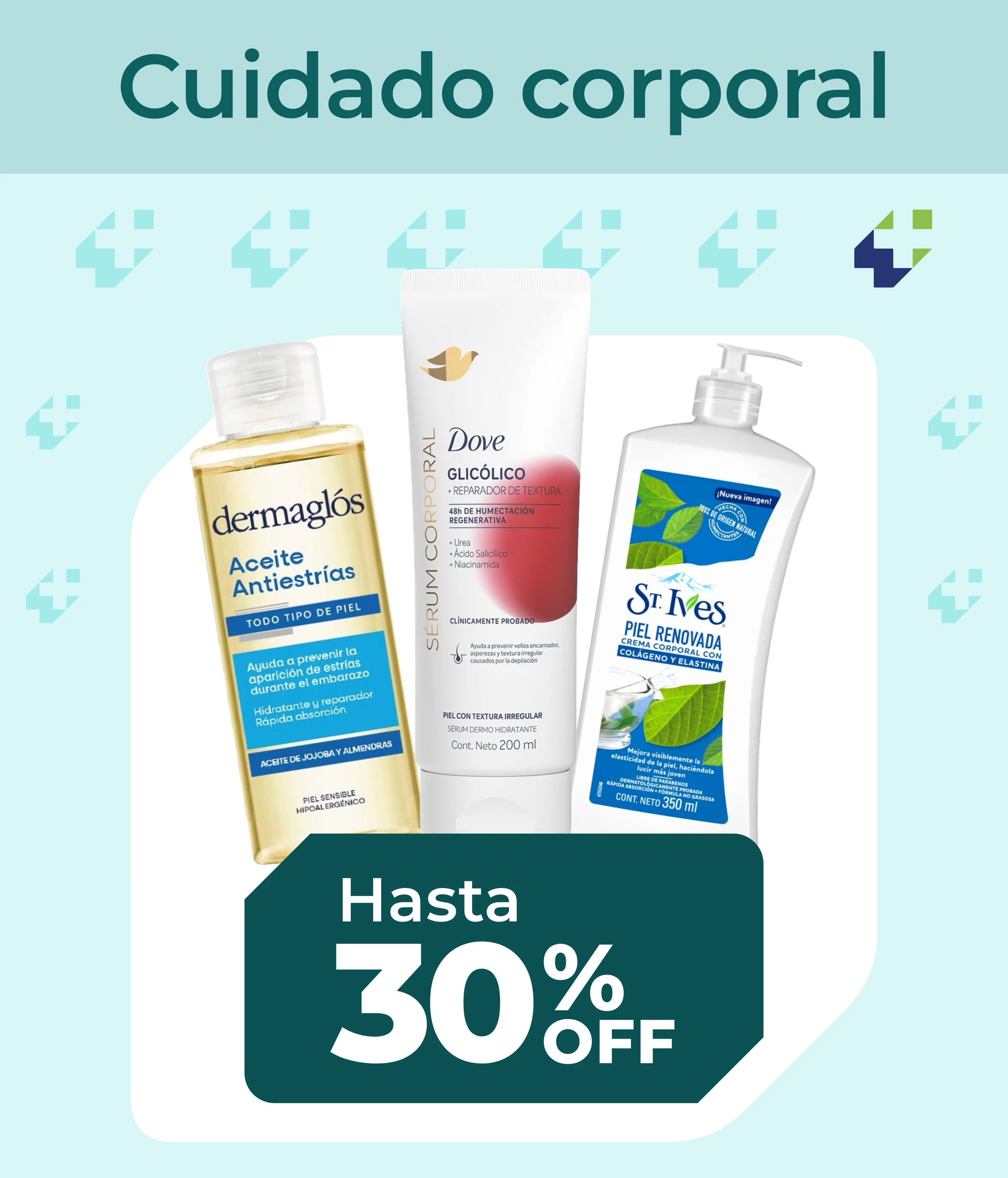 Cuidado corporal en oferta