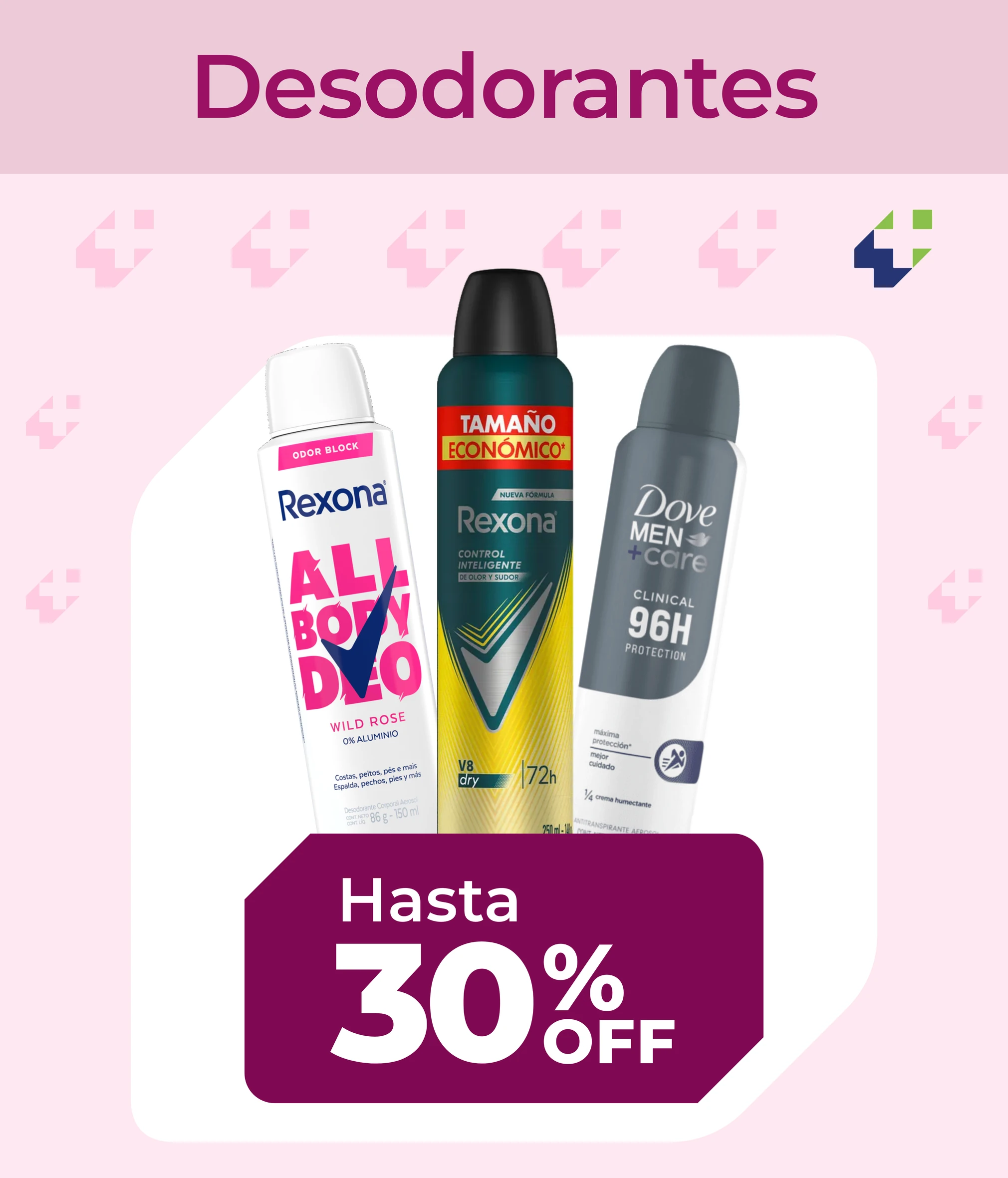 Desodorantes en oferta