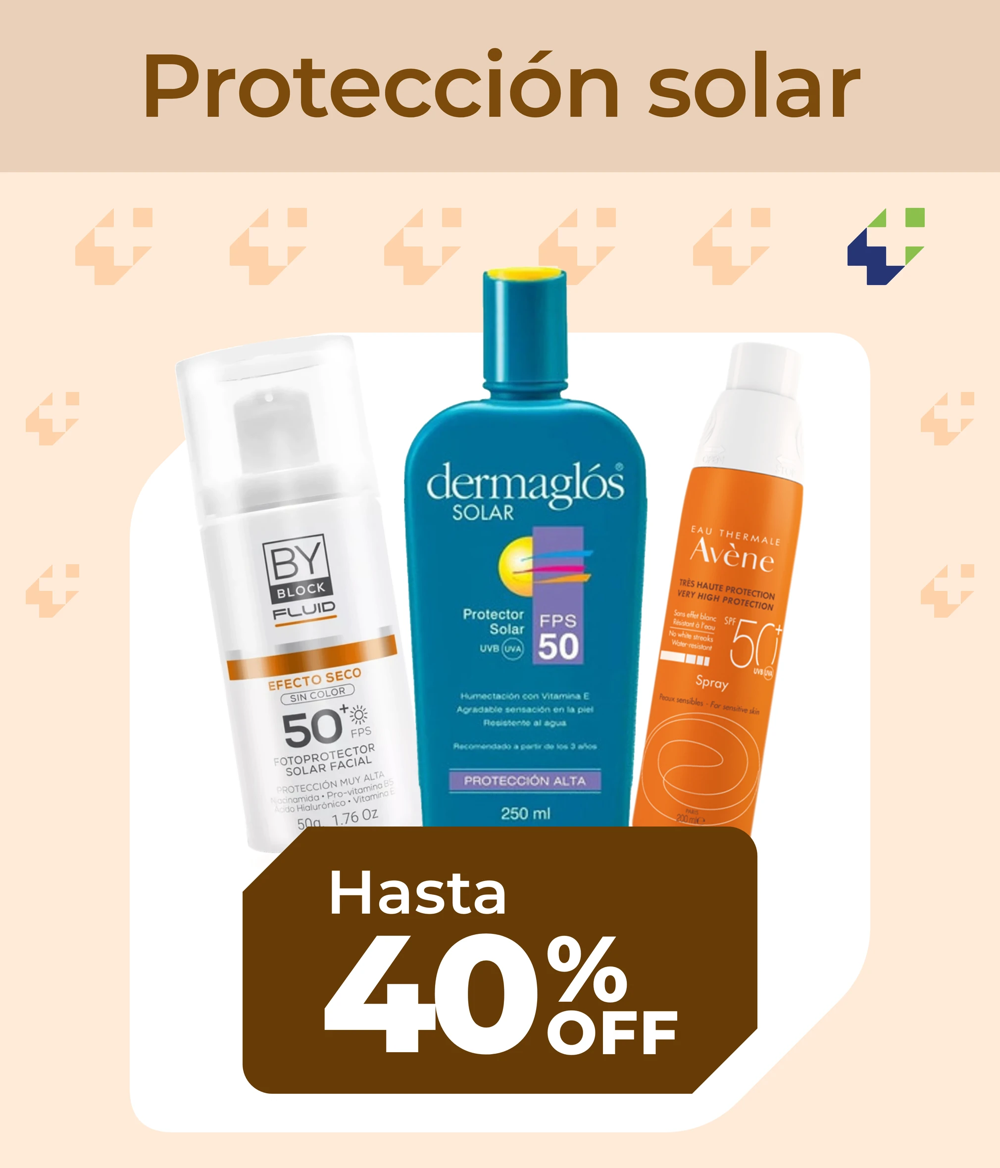 Protección solar en oferta