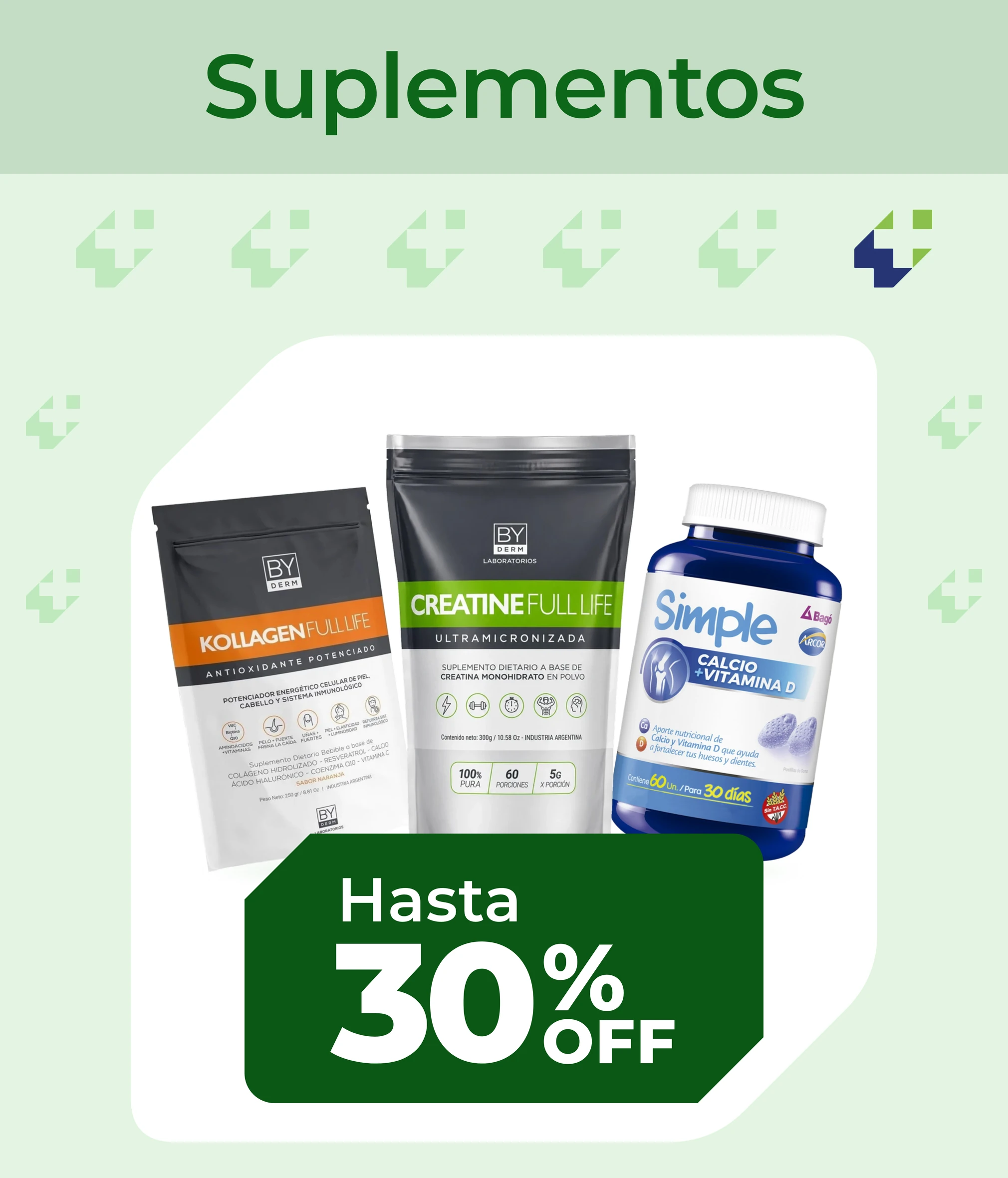Suplementos en oferta